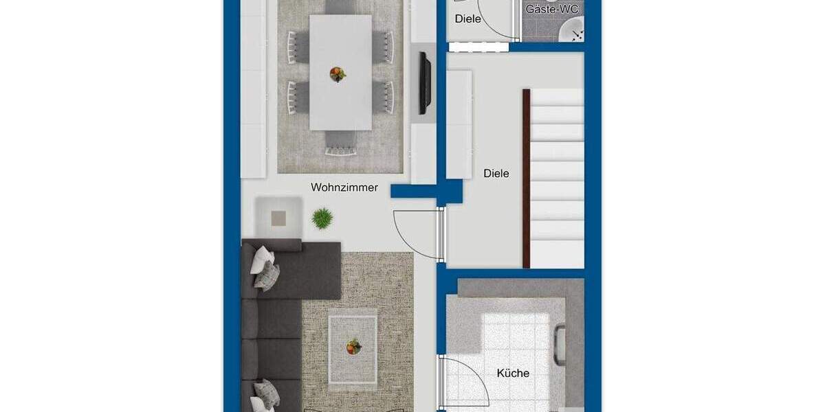 Einfamilienhaus Bergheim Quadrath-Ichendorf - 5 Zimmer, 100 m&sup2;, 359.000&euro; | Angebot:24251860
