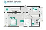 Etagenwohnung Köln Marienburg - 3 Zimmer, 94 m&sup2;, 570.000&euro; | Angebot:26065822