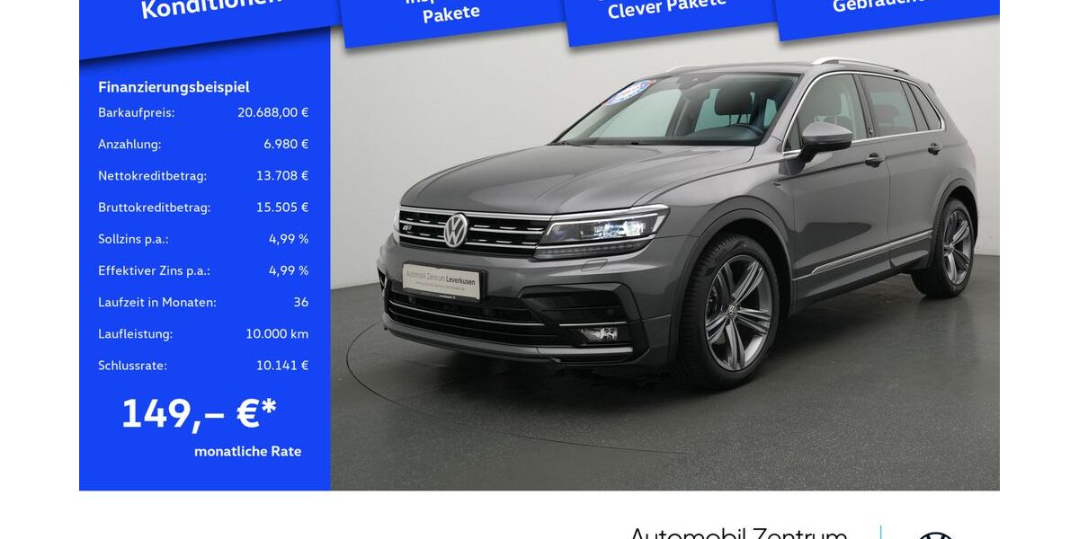 VW Tiguan 102.117 km 20.680 &euro; Leverkusen 51379