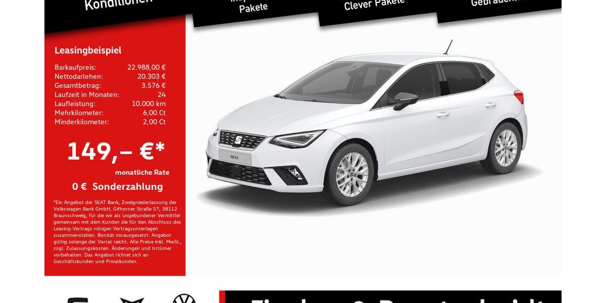Seat Ibiza 26.242 km 22.988 &euro; Lohmar 53797