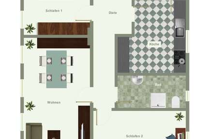 Wohnung zum Kaufen in Grevenbroich 264.000 € 95.2 m² 3 zimmer