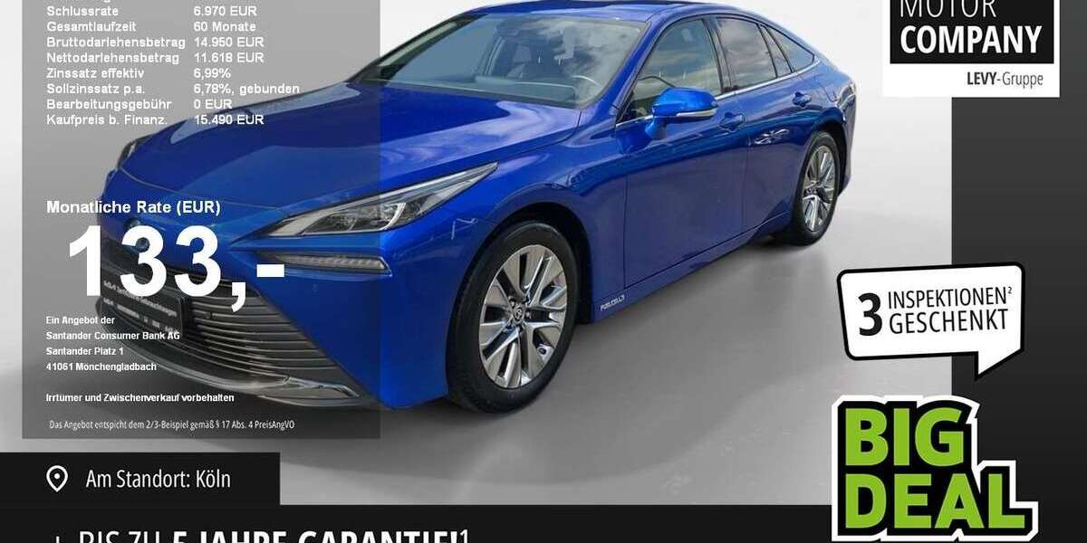 Toyota Mirai 24.699 km 15.490 &euro; Köln 50968