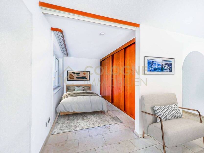 EXKLUSIVE 1,5-ZIMMER WOHNUNG IN KÖLN AM STADTWALD (BRAUNSFELD) MIT NEUWERTIGER KÜCHE 1 zimmer