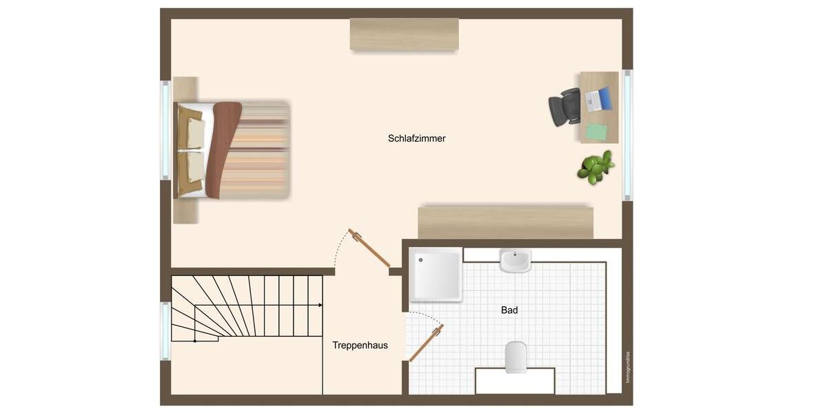Charmante Maisonette-Wohnung mit Einbauküche in Bergheim-Mitte. 2 zimmer