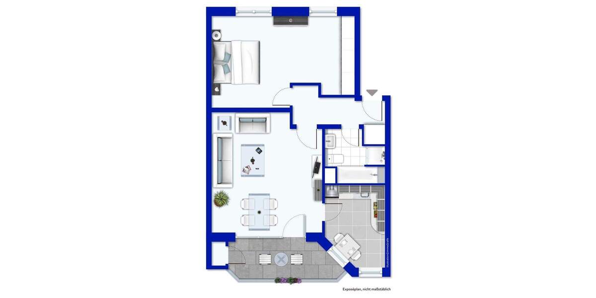 Schöner Wohnen am Rotter See ! 2 zimmer