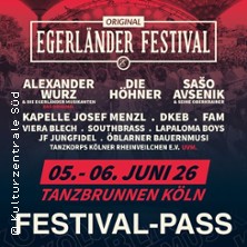Original Egerländer Festival - Freitag - Festivalauftakt mit Kapelle Josef Menzl 05.06.2026 Tanzbrunnen Köln