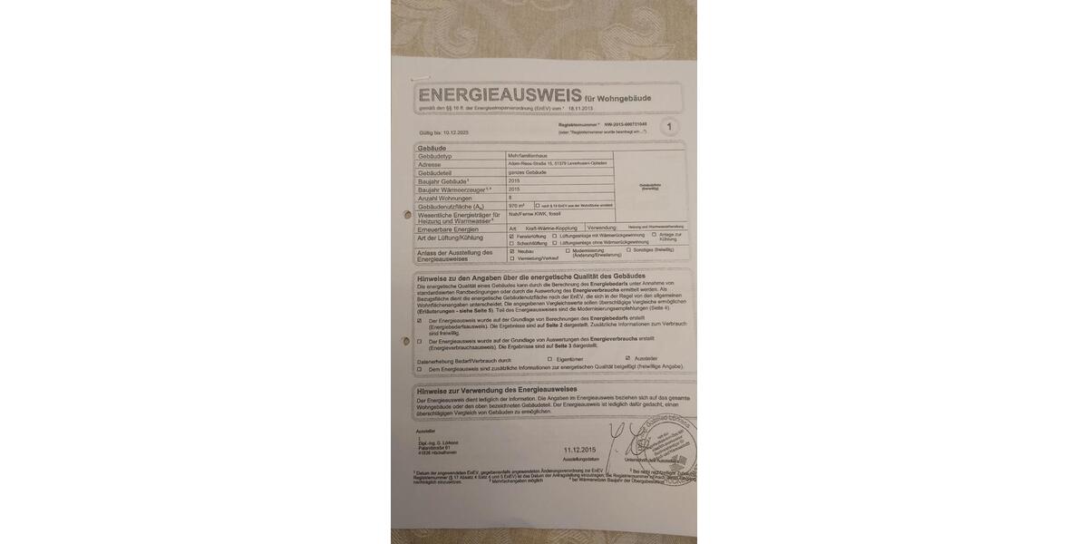 Etagenwohnung Leverkusen Opladen - 2 Zimmer, 70 m&sup2;, 510.000&euro; | Angebot:26837761