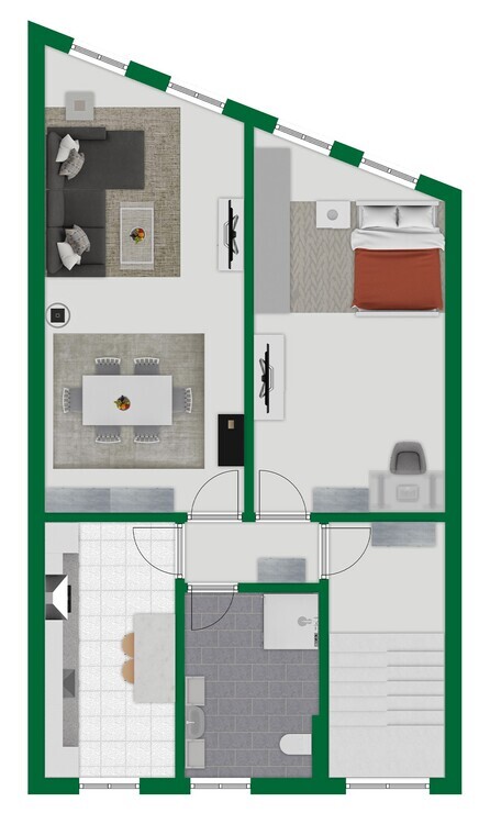Wohnungspaket in Denkmalschutzobjekt: Ideal für Familien oder Kapitalanleger *mit Garten* 4 zimmer