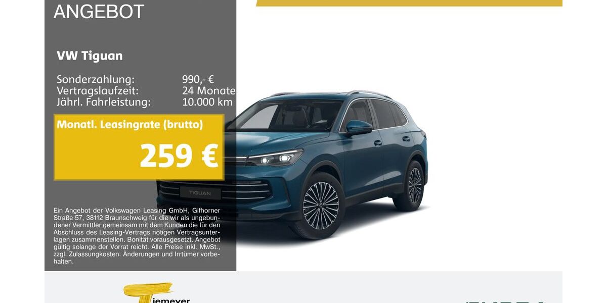 VW Tiguan 8.742 km 44.150 &euro; Remscheid 42857