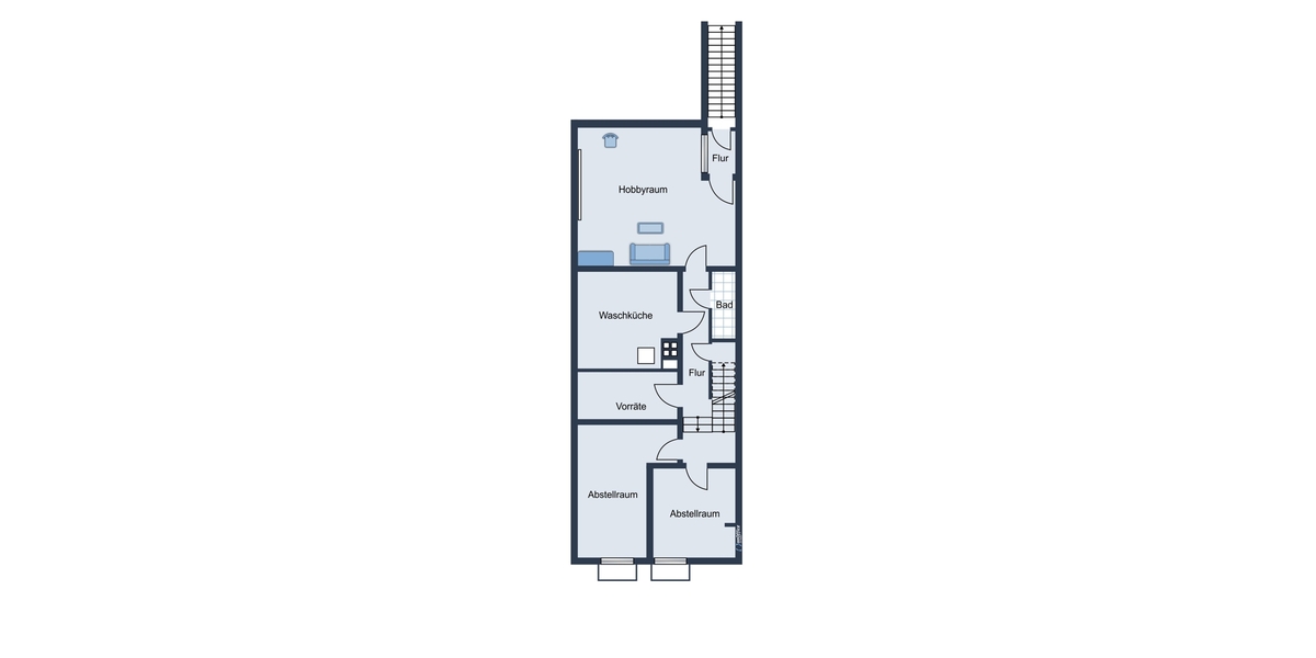 Charmantes Split-Level-Reihenendhaus in unmittelbarer Rheinnähe im Herzen von Düsseldorf-Benrath - Reihenendhaus Düsseldorf Stadtbezirk 9 | Angebot:27007603