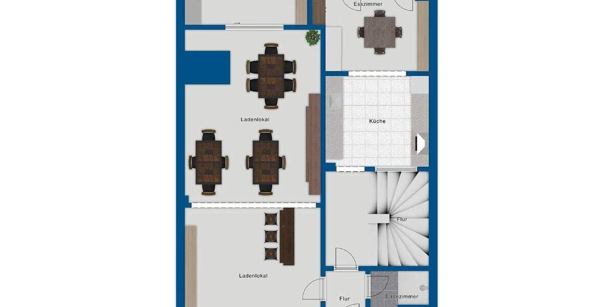 Wohn- und Geschäftshaus in zentraler Lage von Wesseling (bezugsfrei) 4 zimmer