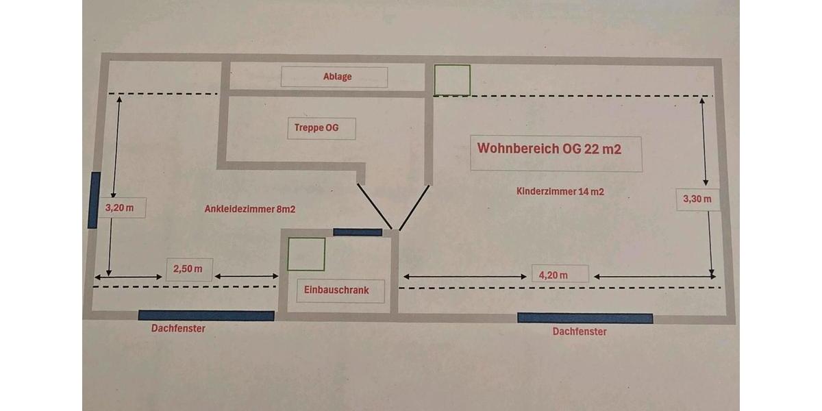 Etagenwohnung Solingen Höhscheid - 2 Zimmer, 85 m&sup2;, 1.000&euro; | Angebot:26337653