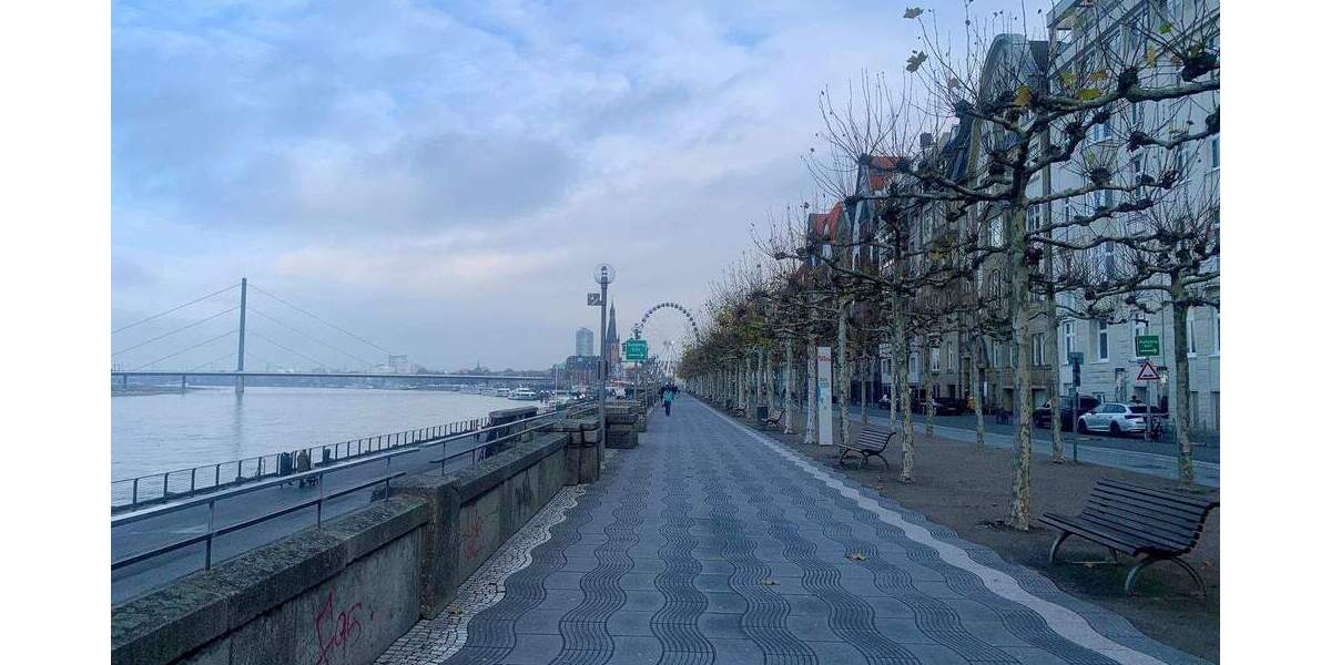 Panorama Rheinblick am Mannesmannufer 3 zimmer