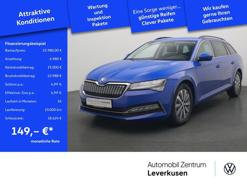 Skoda Superb 33.020 km 25.980 € Leverkusen 51379