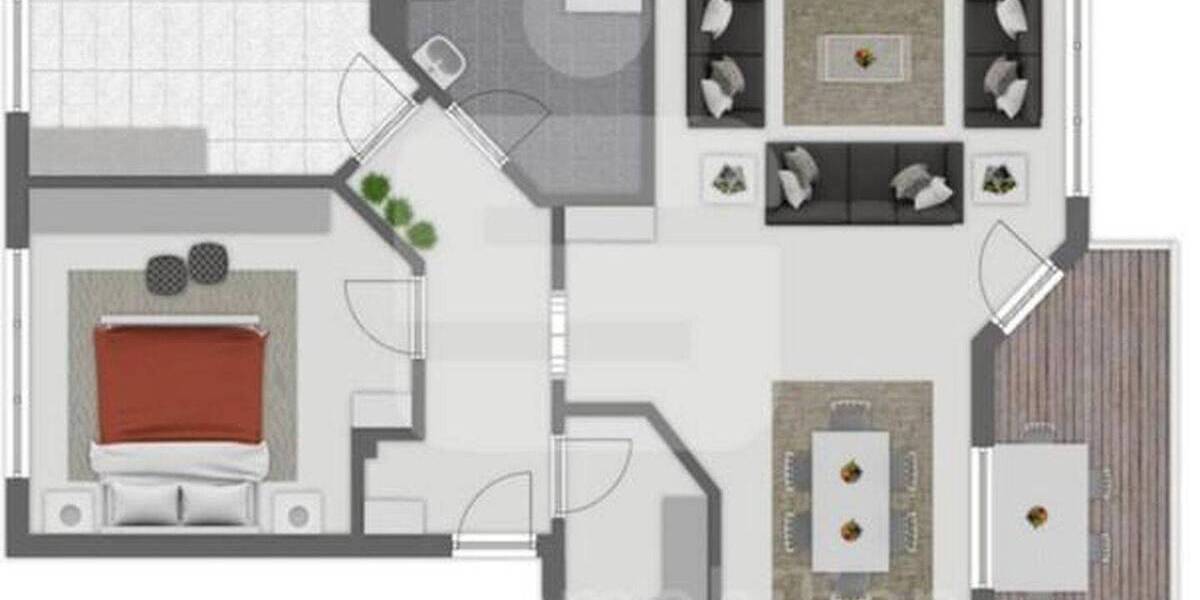 Etagenwohnung Kerpen Sindorf - 2 Zimmer, 66 m&sup2;, 924&euro; | Angebot:26848324