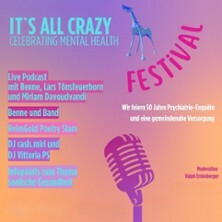 It´s all crazy - Festival Celebrating Mental Health / Live Podcast - Poetry Slam Köln