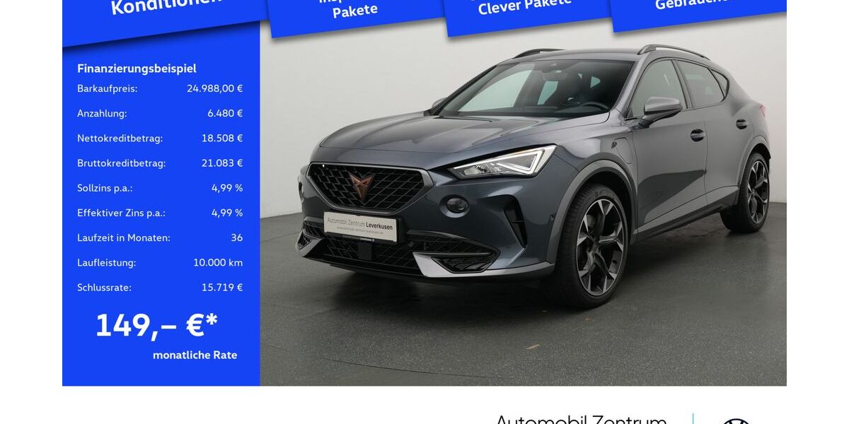 Cupra Formentor 35.751 km 24.988 &euro; Leverkusen 51379