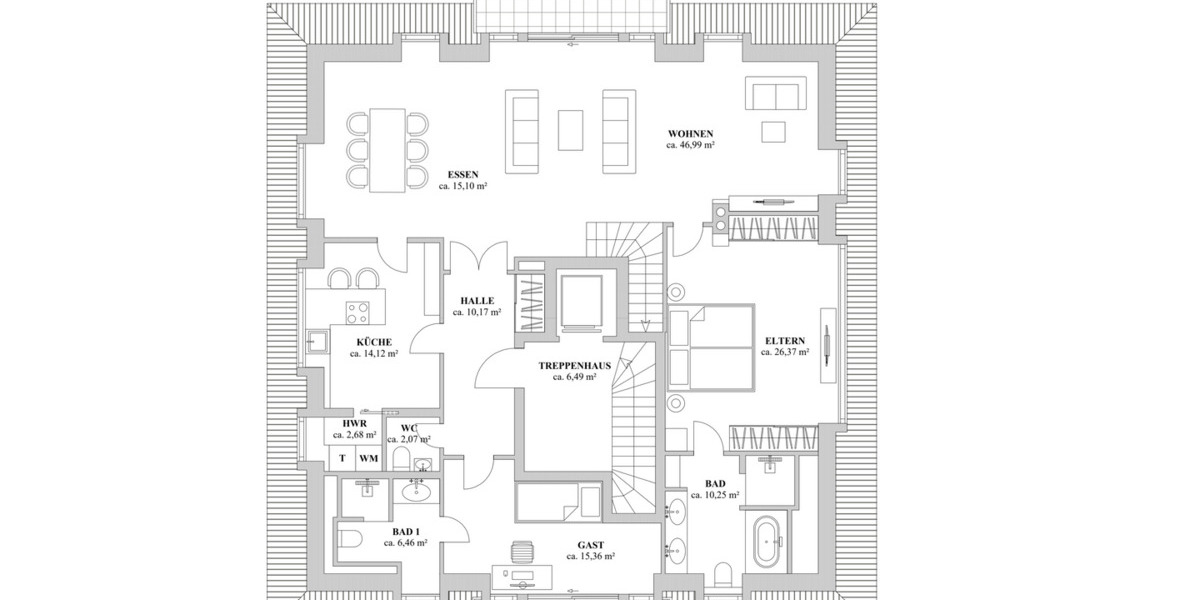 Luxuriöse 4-Zimmer-Maisonette im Zooviertel - Süd-Balkon, Einbauküche & zwei TG-Stellplätze 4 zimmer