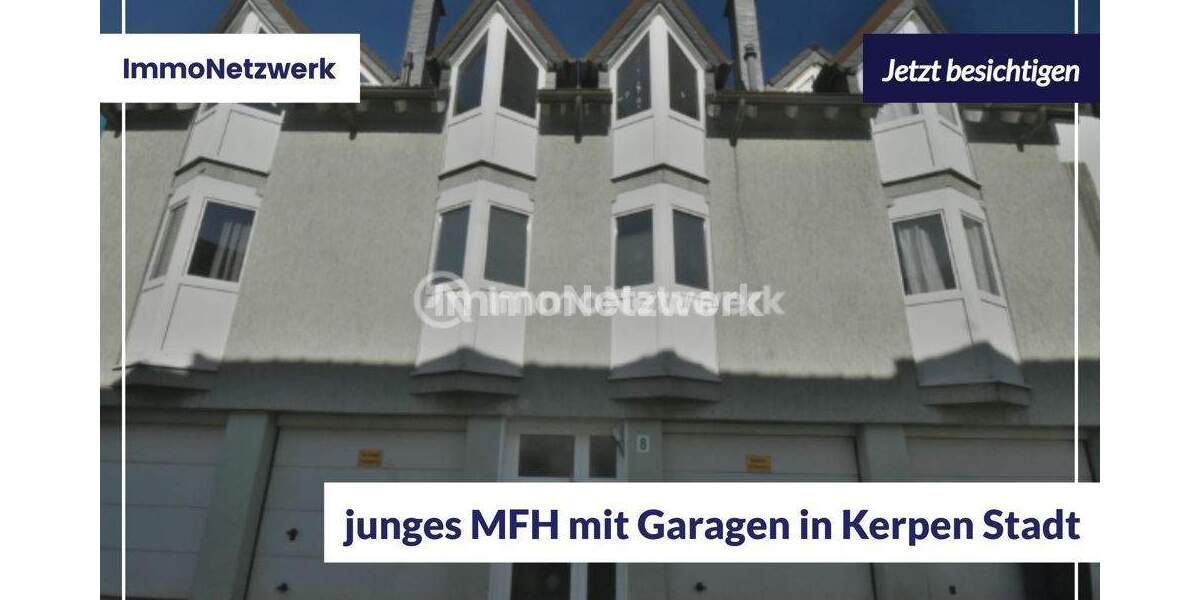 TOP***Im Zentrum von Kerpen junges 4 Familienhaus mit 4 Garagen Baujahr 1993***NEU 8 zimmer