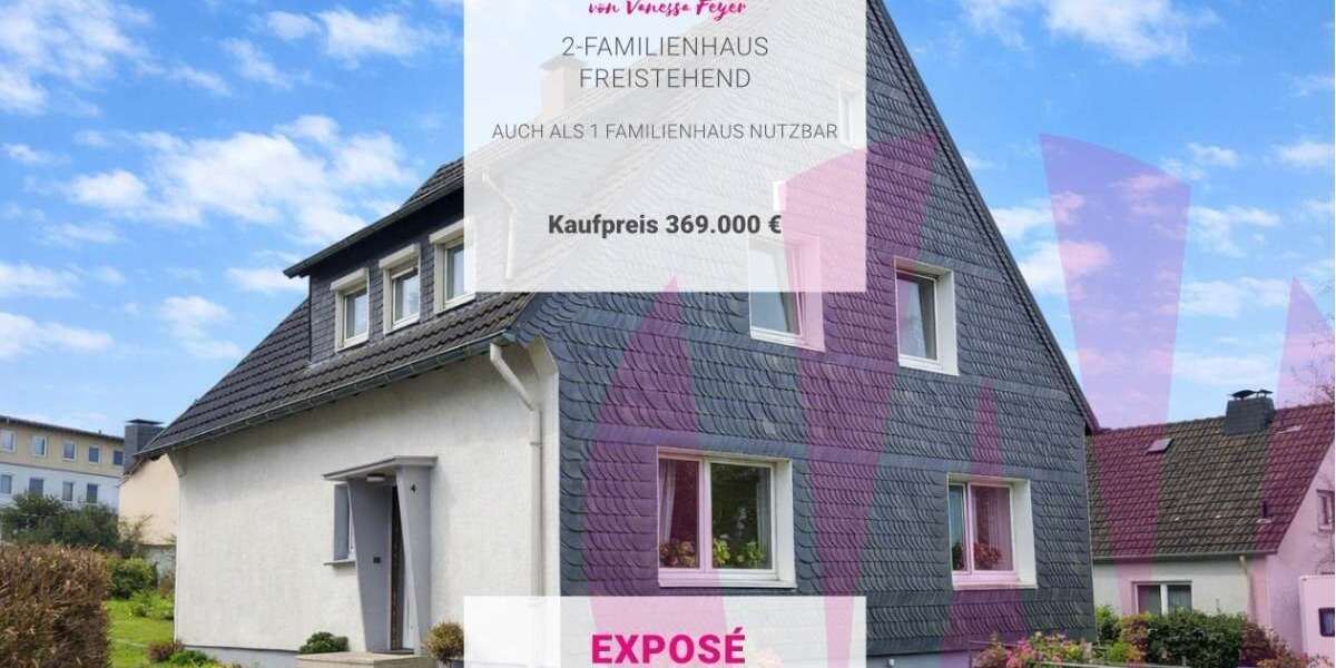 Einfamilienhaus Remscheid Gemarkung Bergisch Born - 6 Zimmer, 128 m&sup2;, 369.000&euro; | Angebot:26346958
