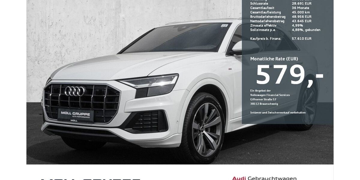 Audi Q8 68.316 km 55.440 &euro; Düsseldorf 40474