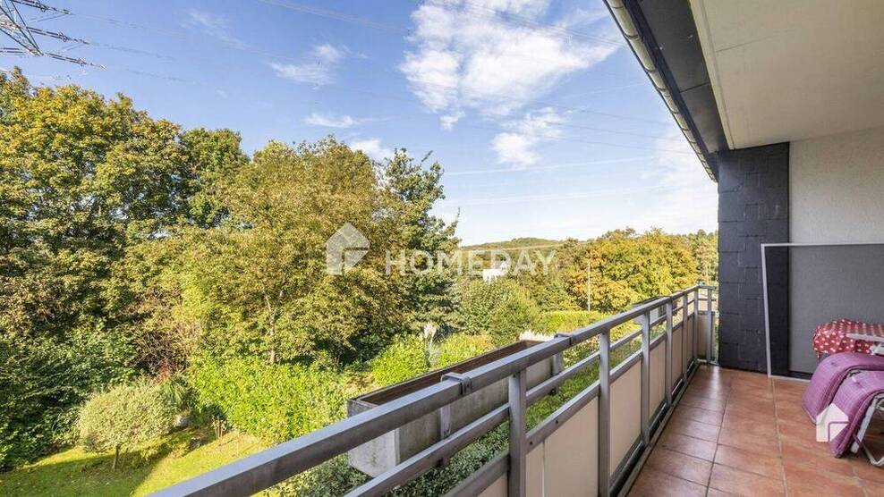 Ideal geschnittene 2-Zimmer-Wohnung mit West-Balkon, Stellplatz und Erbpacht nahe der Hildener Heide 2 zimmer