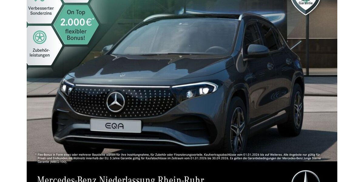 Mercedes-Benz EQA 8.849 km 40.890 &euro; Düsseldorf 40231