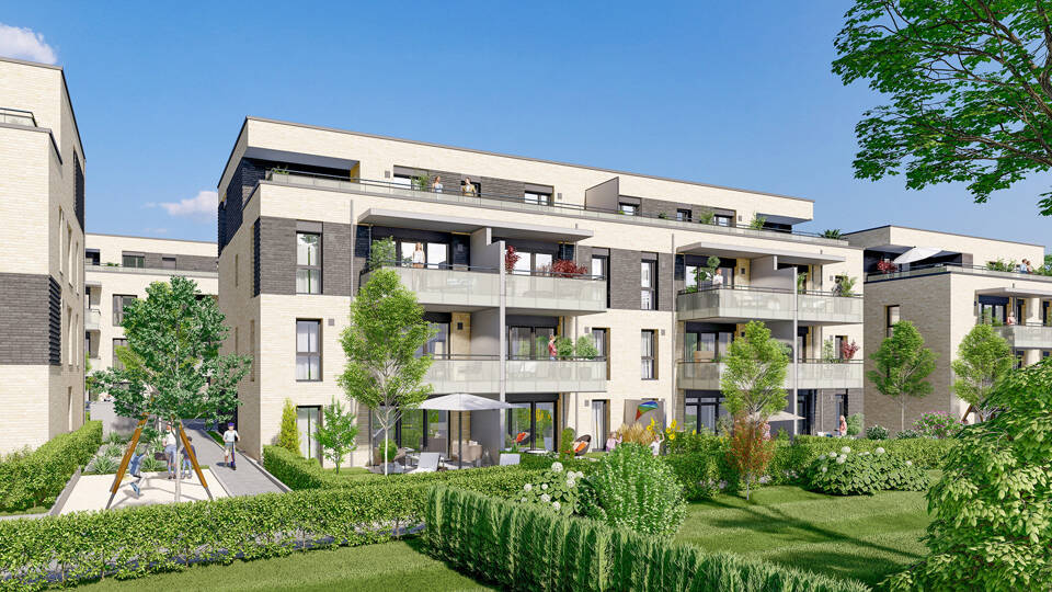 Etagenwohnung Leichlingen Büscherhöfen - 2 Zimmer, 68 m&sup2;, 400.600&euro; | Angebot:23946107