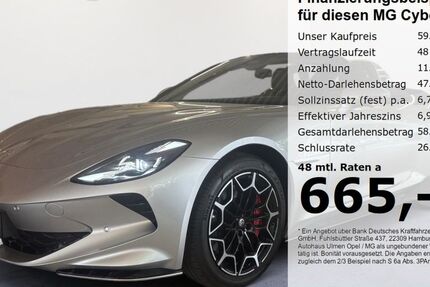 MG Cyberster 3.479 km 59.900 € Düsseldorf 40231