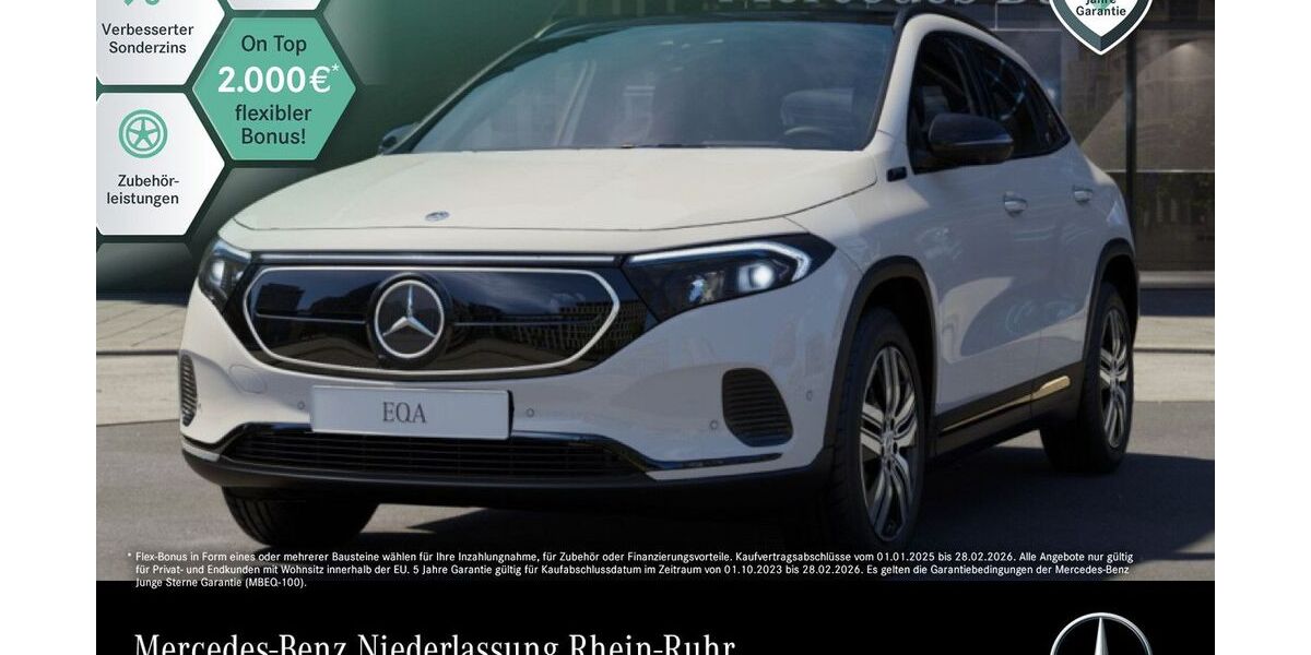 Mercedes-Benz EQA 33.057 km 31.490 € Düsseldorf 40470