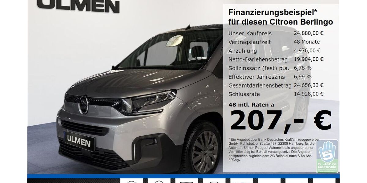 Citroen Berlingo 47.842 km 24.880 &euro; Düsseldorf 40233