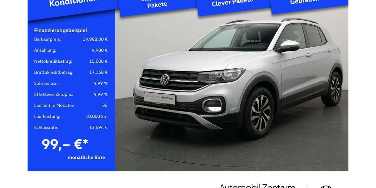 VW T-Cross 37.568 km 19.980 &euro; Leverkusen 51379
