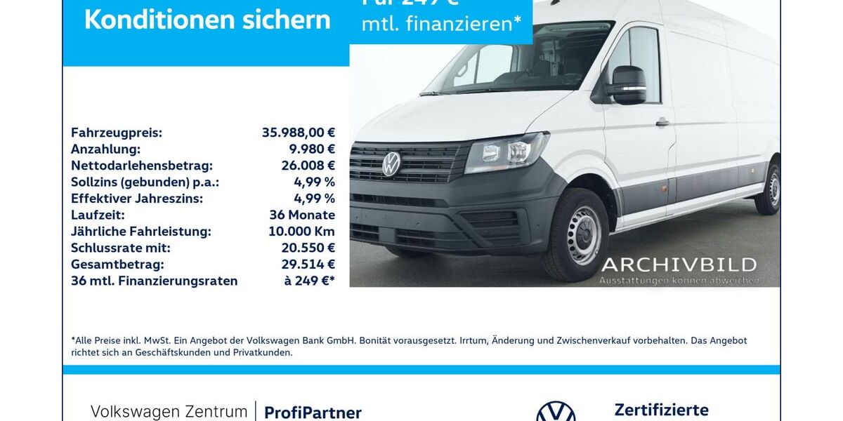 VW Crafter 29.175 km 35.988 &euro; Leverkusen 51379