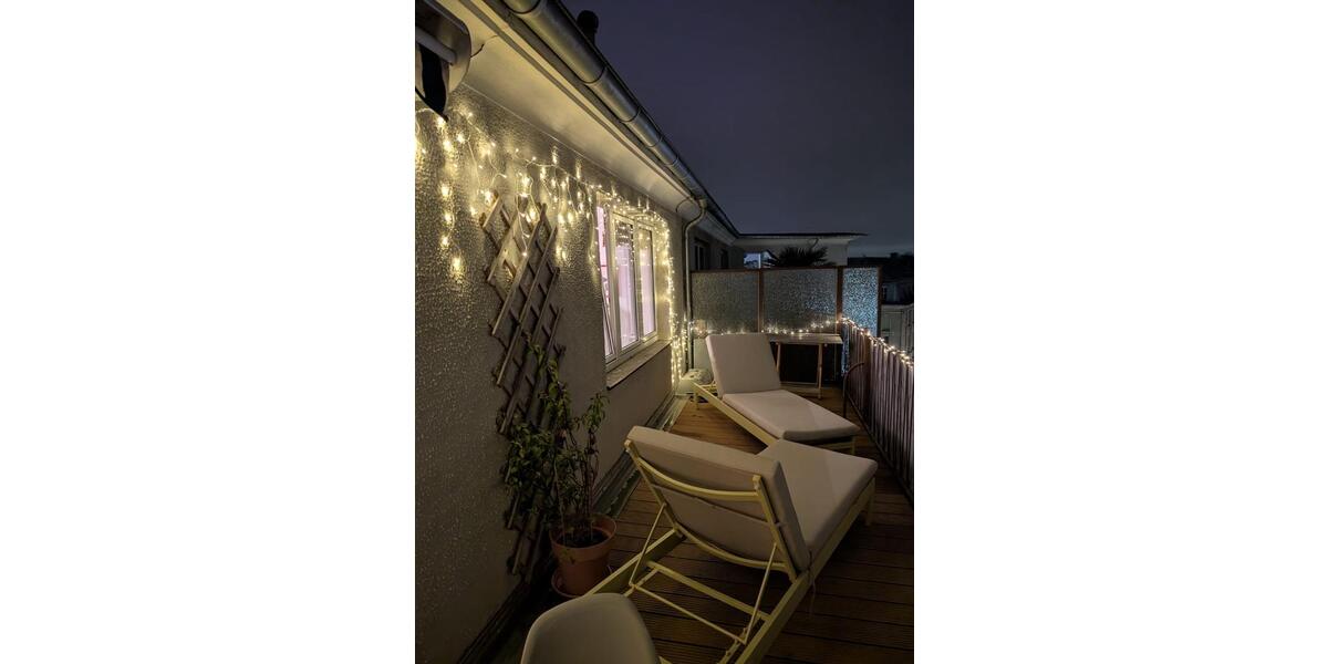 Spacious Rooftop Terrace, Bright Furnished Sublet in Flingern 2.5 zimmer