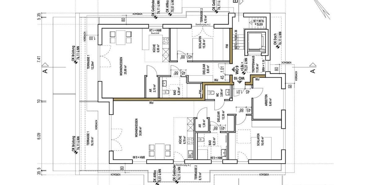 Helle 2-Zimmerwohnung mit Terrasse und Garten mit Blick ins Grüne 2 zimmer