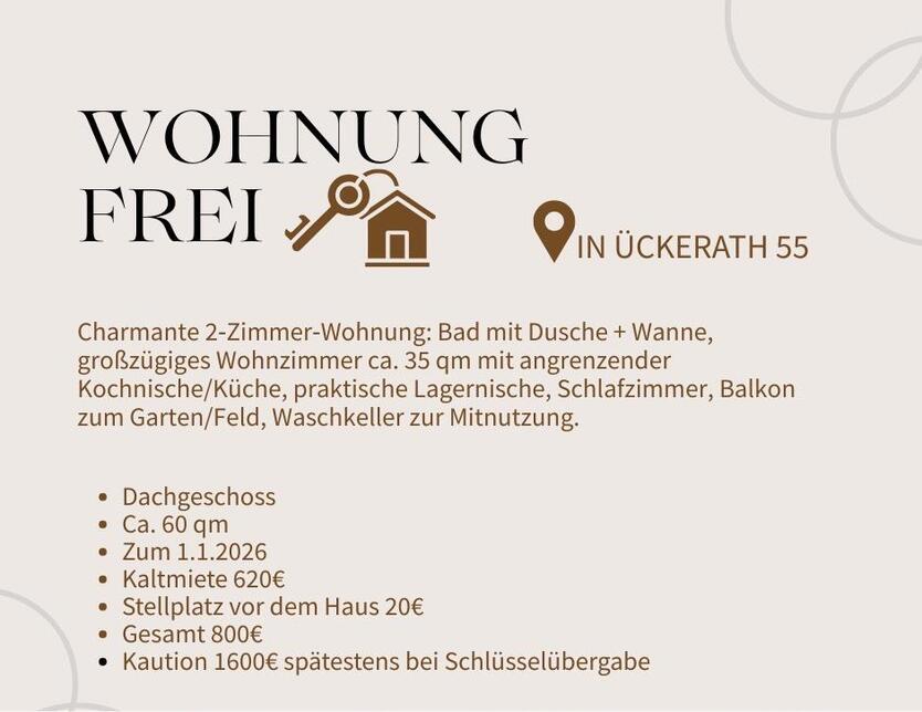 Mietwohnung in Dormagen Ückerath zimmer