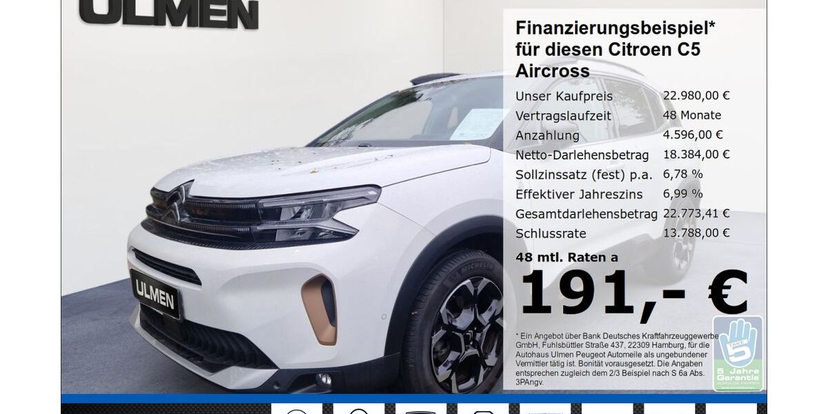 Citroen C5 Aircross 21.190 km 22.980 &euro; Düsseldorf 40233