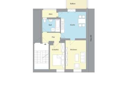 Wohnung zum Mieten in Wuppertal 445 € 61.33 m² 2 zimmer
