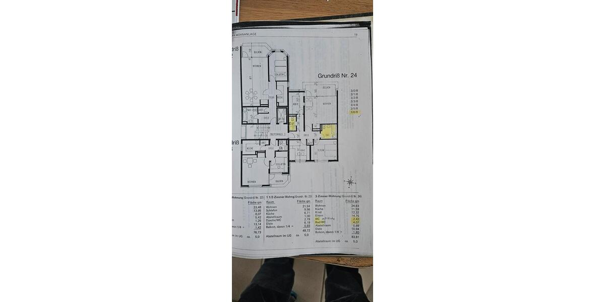 Etagenwohnung Neuss - 3 Zimmer, 84 m&sup2;, 299.000&euro; | Angebot:27213826