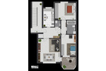 Etagenwohnung Pulheim Brauweiler - 3 Zimmer, 81 m&sup2;, 259.000&euro; | Angebot:26037583
