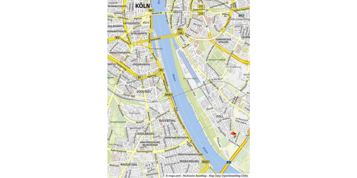 ... und vom Balkon die 