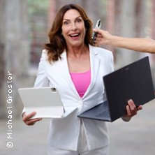 Andrea Volk - Flurfunk! Büro und Bekloppte | Ladies Night 14.03.2026 Stadtbibliothek Neuss