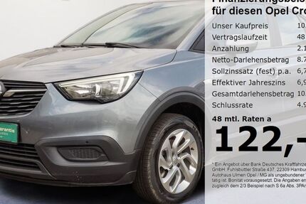 Opel Crossland (X) 94.480 km 10.980 &euro; Düsseldorf 40231