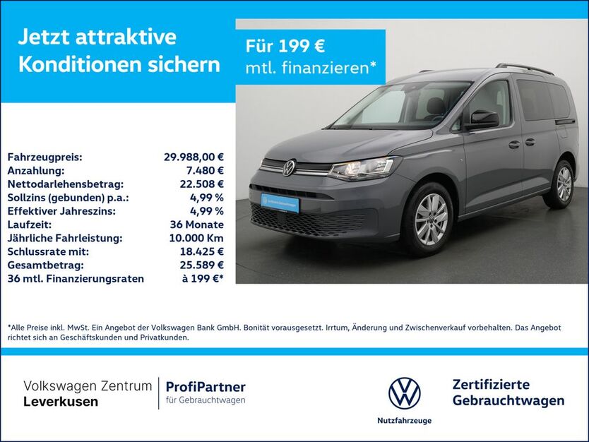 VW Caddy 27.126 km 29.988 € Leverkusen 51379