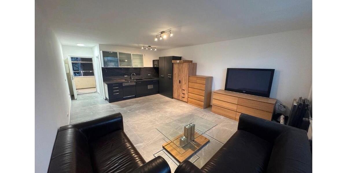 Appartement Wohnung mit Rheinblick komplett Möbilierz 1 zimmer