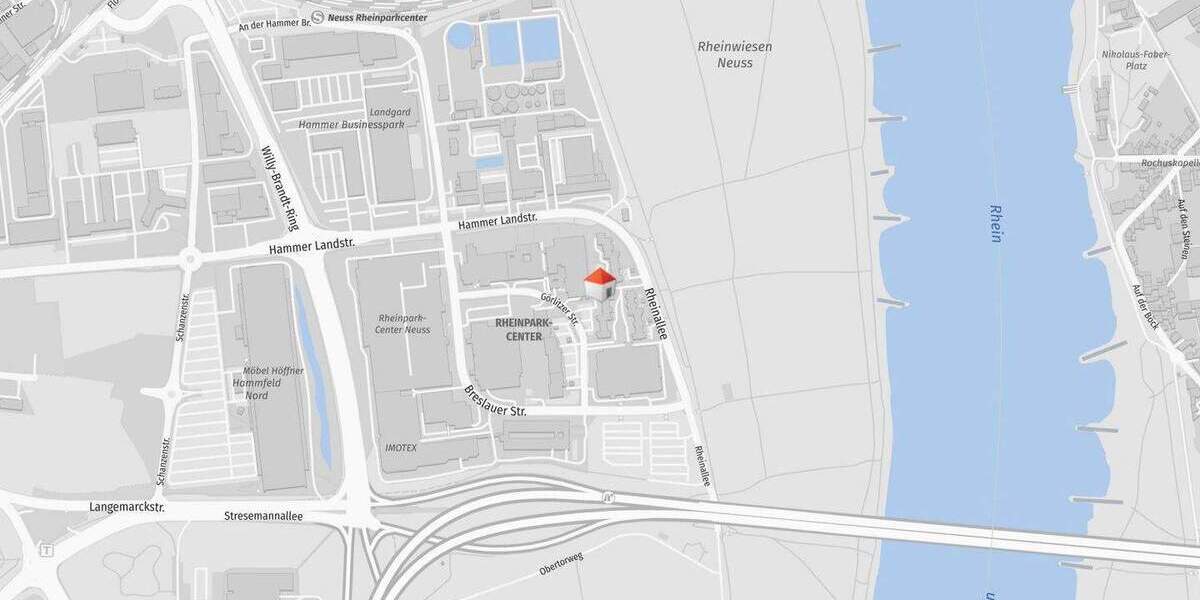 Etagenwohnung Neuss Hammfeld - 2 Zimmer, 60 m&sup2;, 199.000&euro; | Angebot:24698146