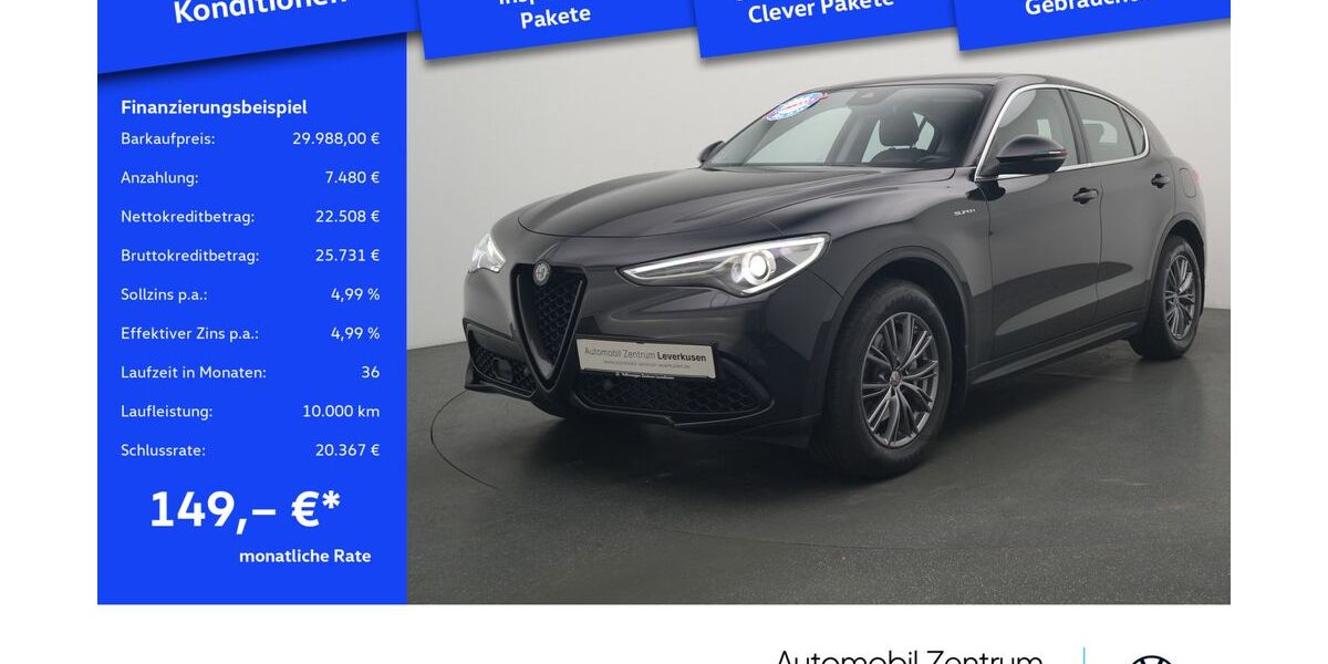 Alfa Romeo Stelvio 62.970 km 26.980 &euro; Leverkusen 51379