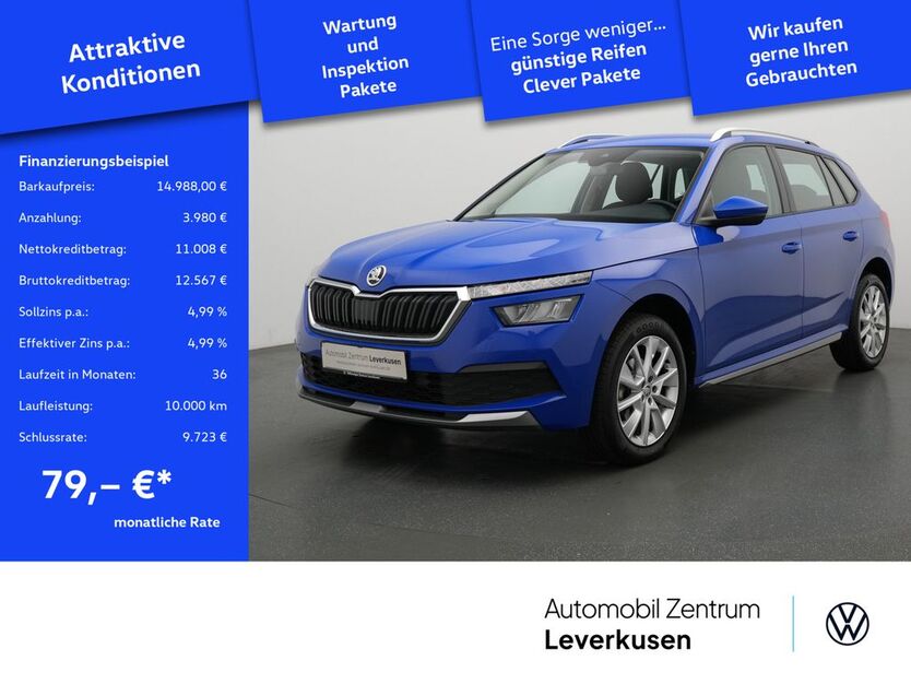 Skoda Kamiq 62.549 km 14.980 € Leverkusen 51379