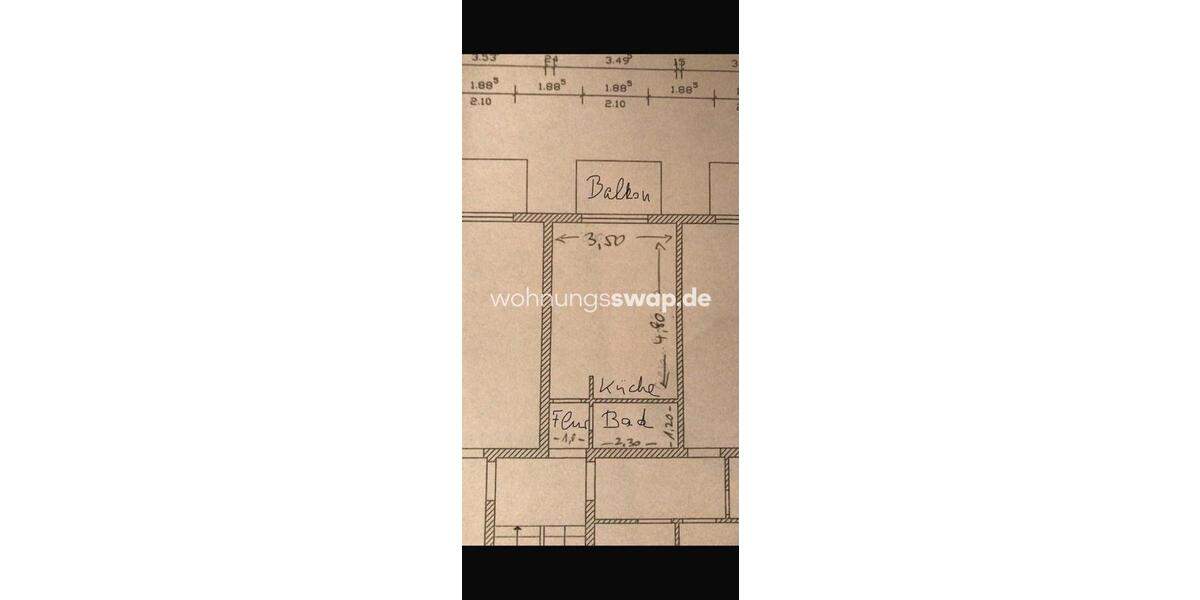 Etagenwohnung Köln Rodenkirchen - 1 Zimmer, 22 m&sup2;, 410&euro; | Angebot:24685116