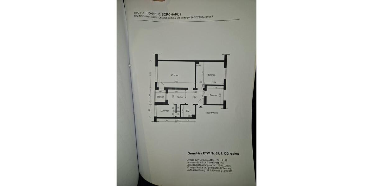 Helle 3-Zimmer Wohnung mit Balkon und Aufzug in Köln 3 zimmer